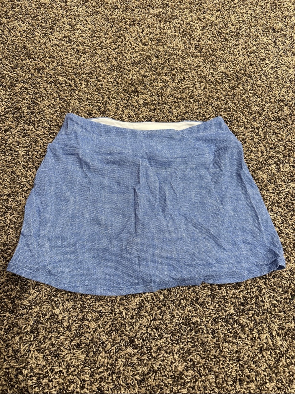 Tommy Bahama Light Blue A-Line Skirt